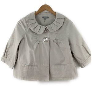 Two Button Bow Jacket